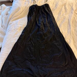 Vintage Black with lace nightgown